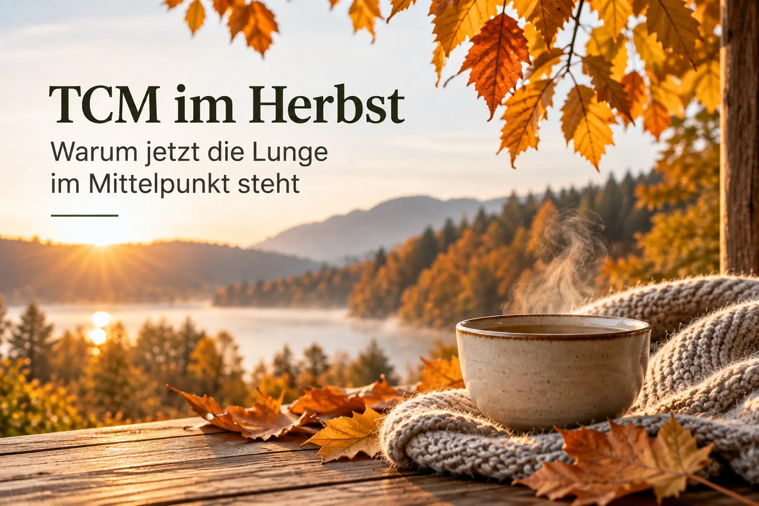 TCM im Herbst, warum jetzt die Lunge im Mittelpunkt steht
